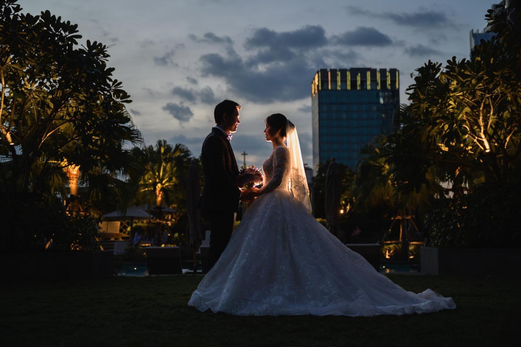 Chatrium Grand Bangkok Exteriér fotografie A Thai wedding